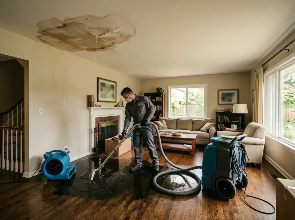 attic-pipe-burst-ceiling-drip-008 — frequently asked questions, Water Damage Restoration & Carpet Care in Beverly, NJ